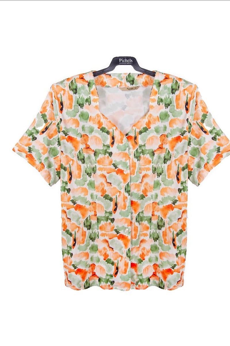CAMISA PUNTO ESTAMPADA