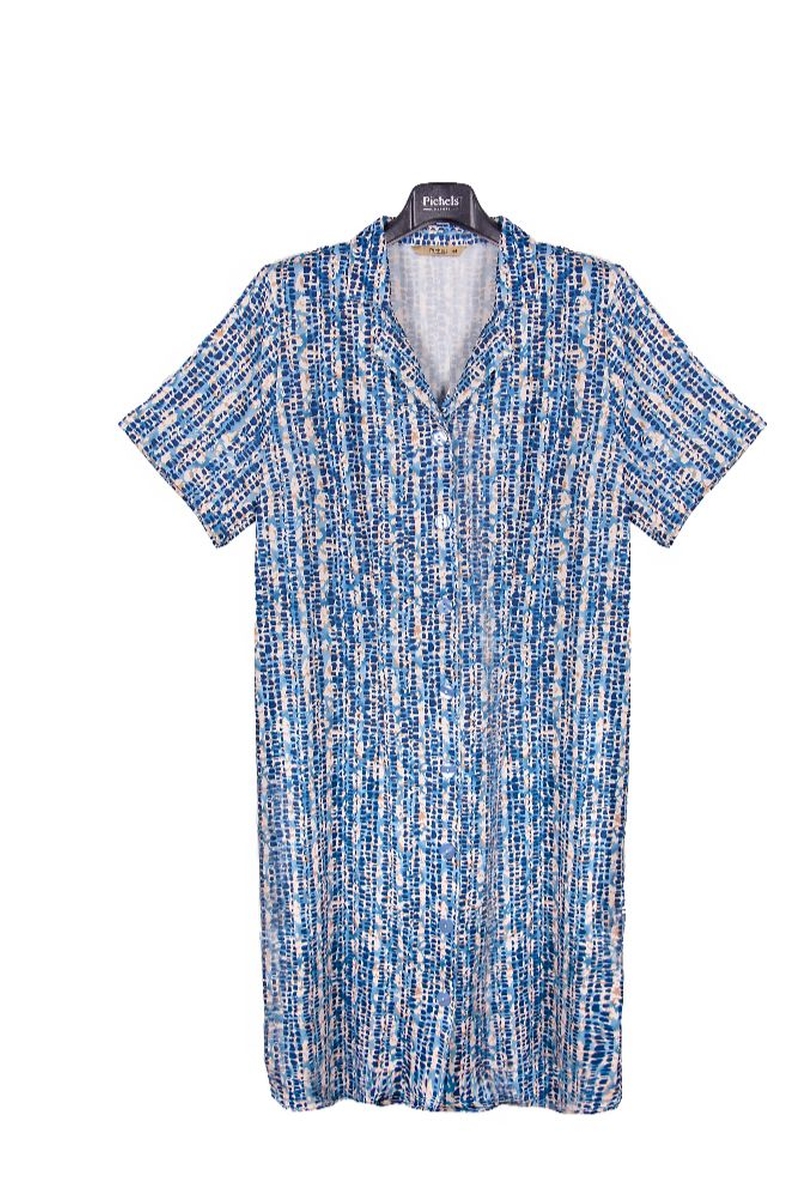 VESTIDO PUNTO MANCHAS
