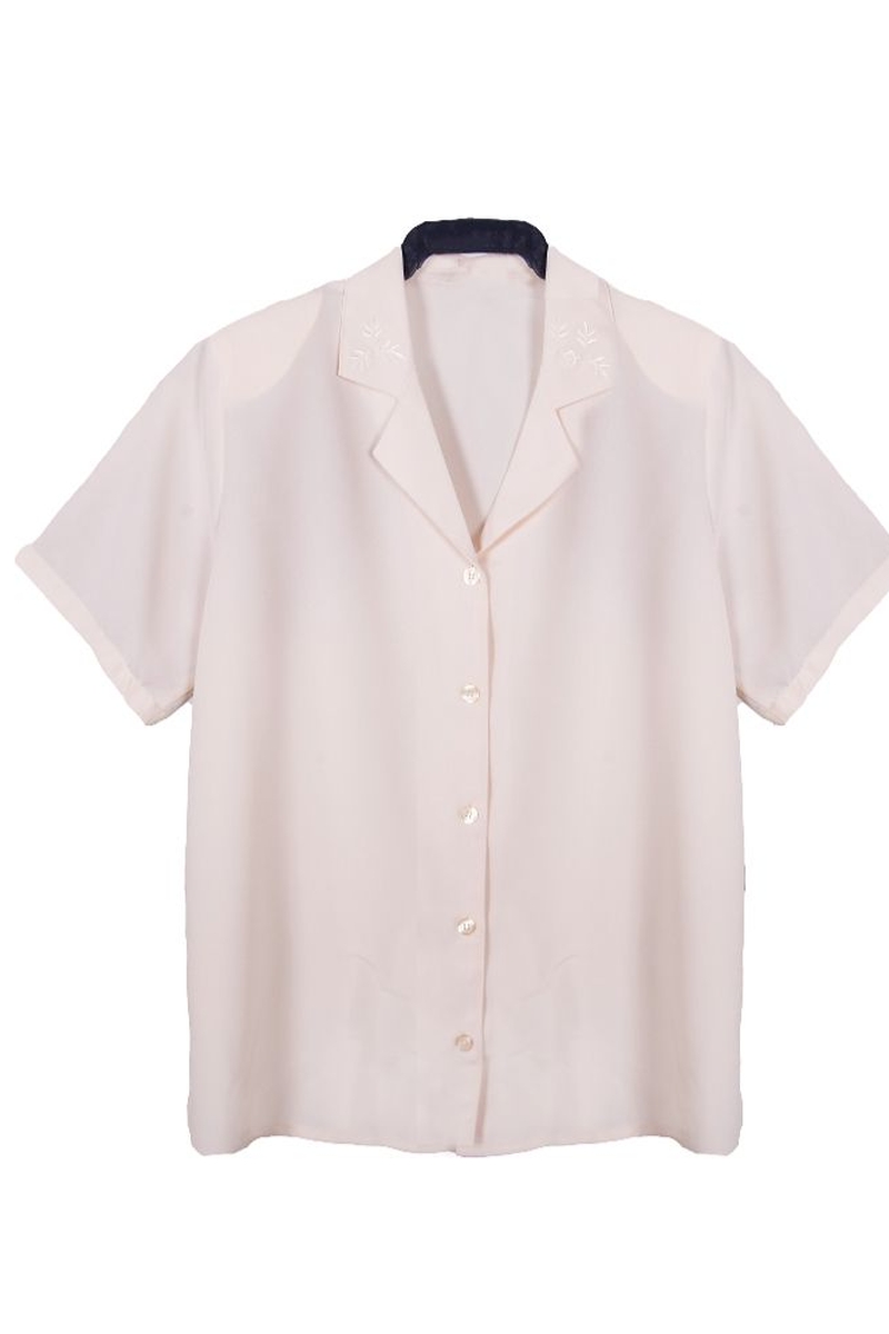 Camisa básica bordado